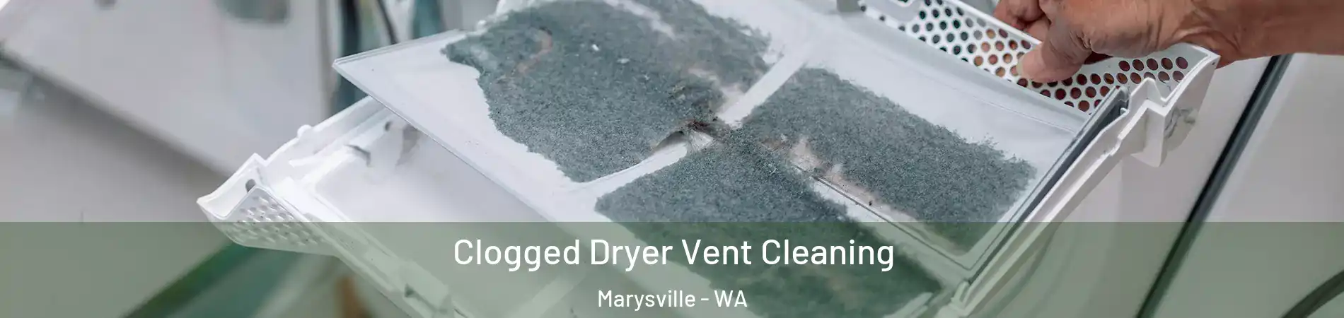 Clogged Dryer Vent Cleaning Marysville - WA