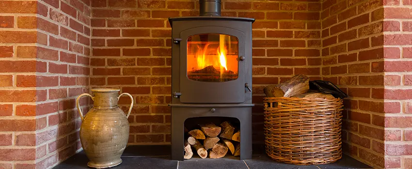 Metal Firebox Installation For Fireplace in Marysville, Washington