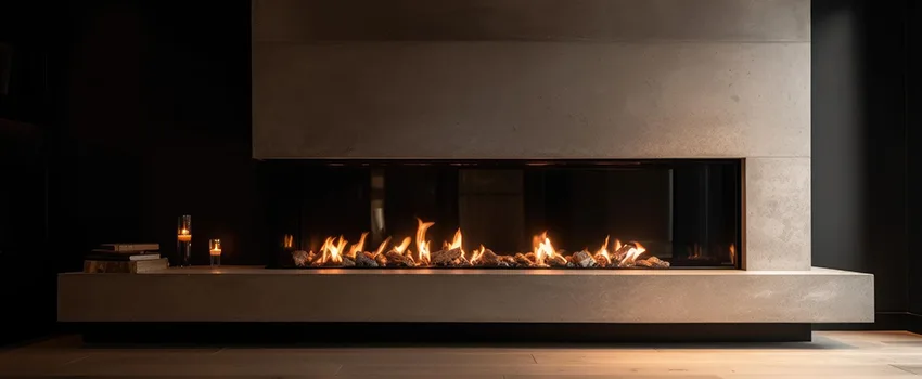 Gas Fireplace Ember Bed Design Services in Marysville, Washington