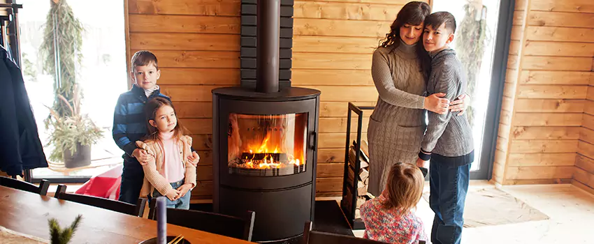 Morso Cast Iron Fireplace Insert Installation in Marysville, Washington