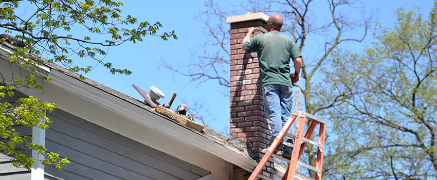 Vinyl and PVC Chimney Flashing Installation in Marysville, WA