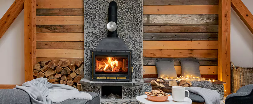 Thelin Hearth Products Direct Vent Gas Stove Fireplace Inspection in Marysville, Washington